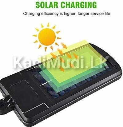 Street Light with Motion Sensor – 4 Panels