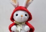 Handmade Soft Toy Red Riding Bunny