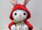 Handmade Soft Toy Red Riding Bunny