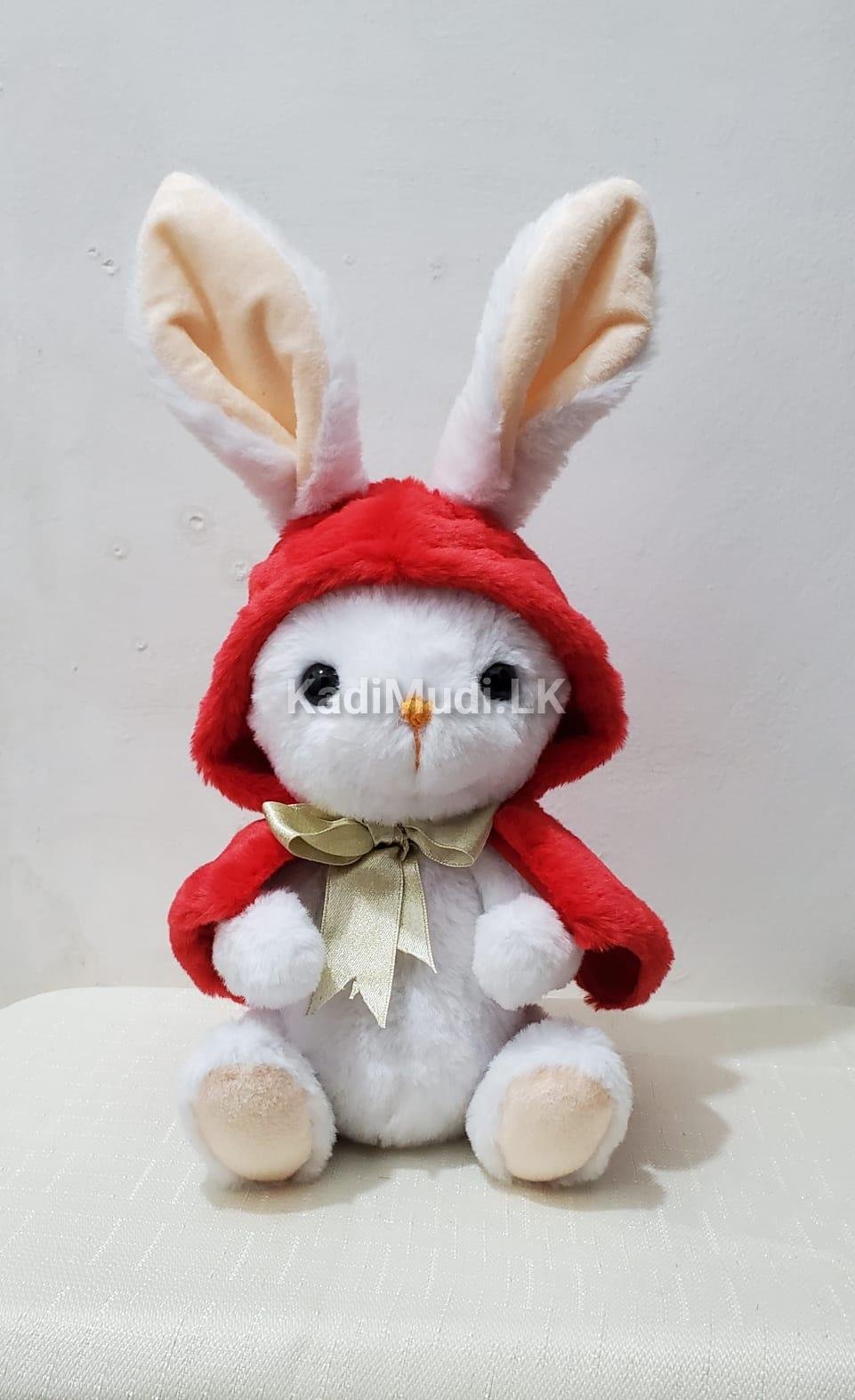 Handmade Soft Toy Red Riding Bunny